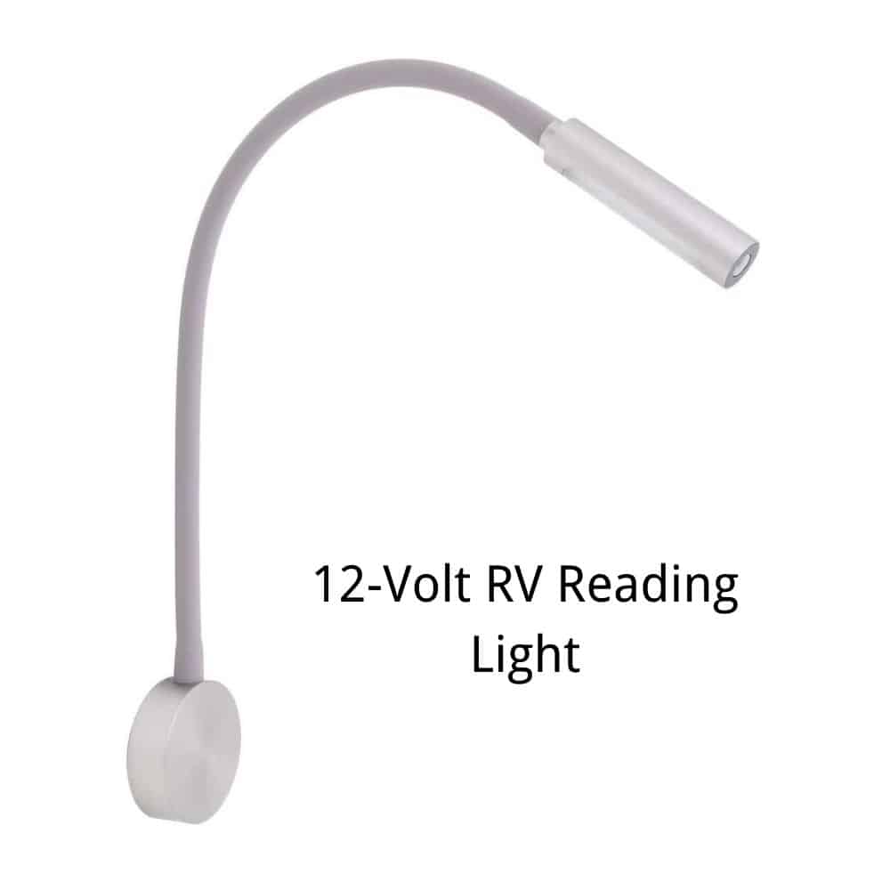 12V LED Reading Light RV Camper Trailer Boat Wall/Ceiling Mount Bedside  H 1 