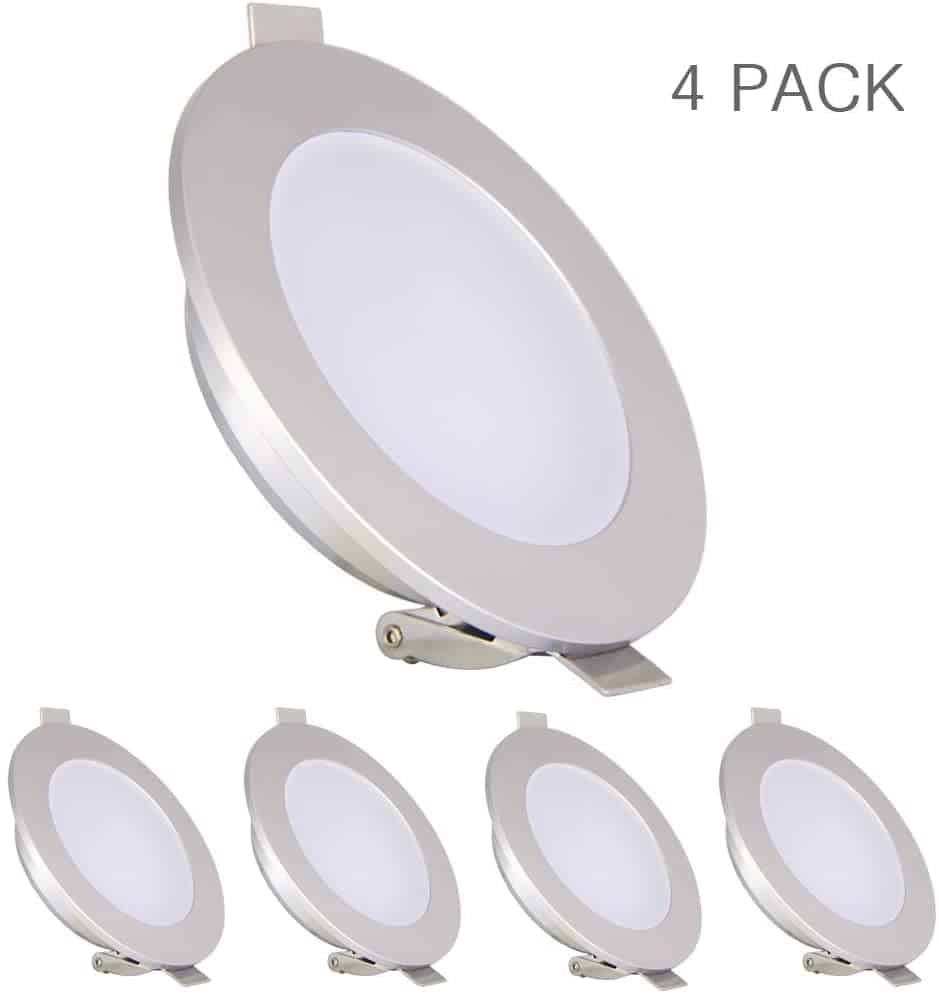 Marine Boat RV LED Round High Accent Ceiling Light IP44 Waterproof Surface Mount