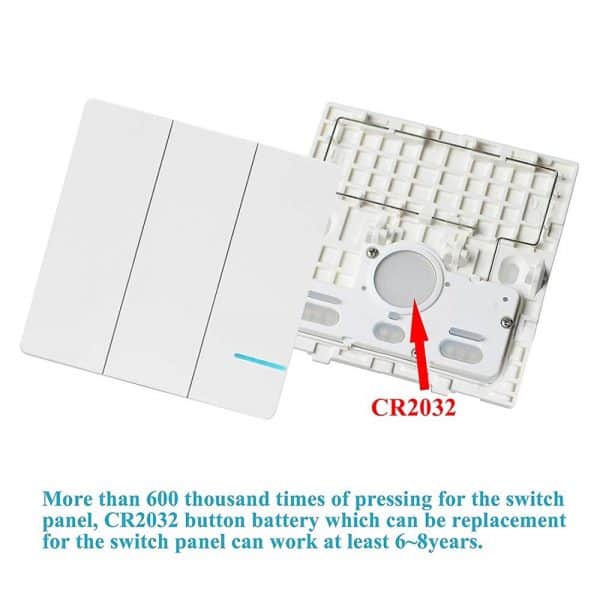 Three-Channel Wireless Light Switch Controller3